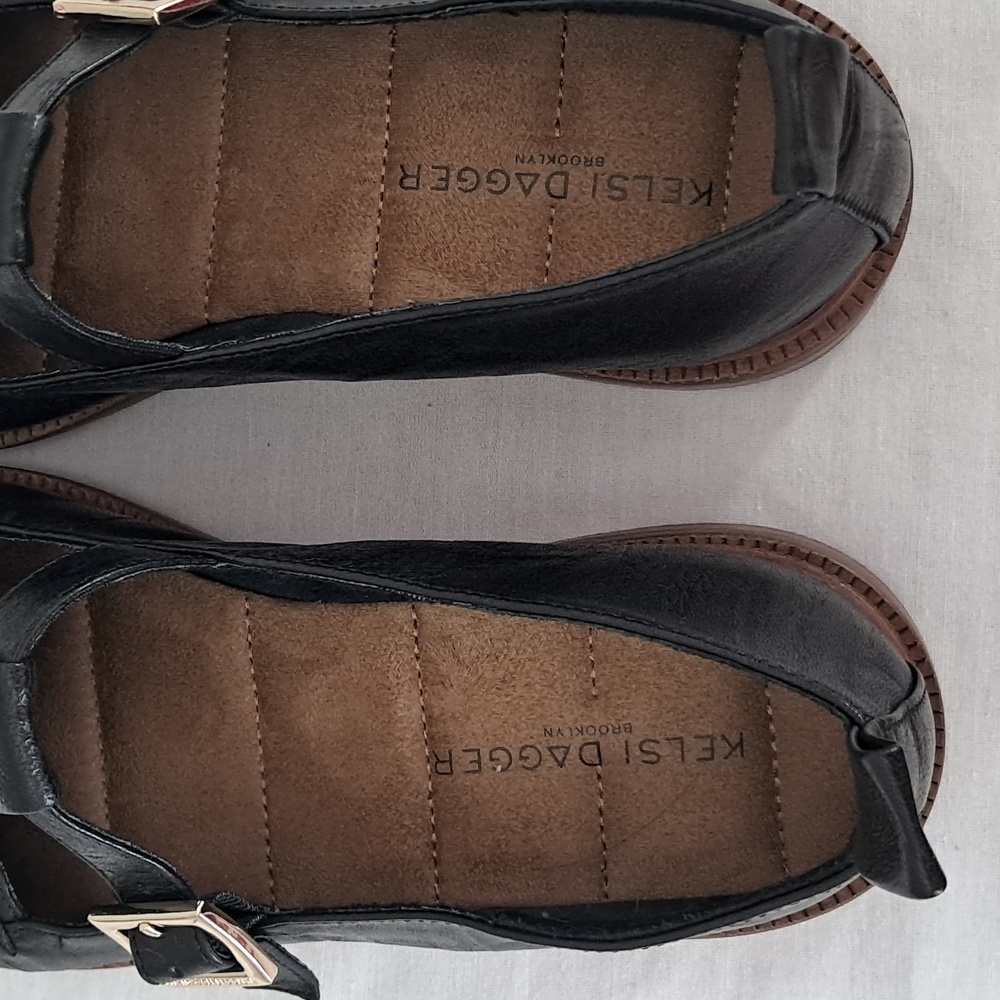 Kelsi Dagger Brooklyn Lou Mary Jane Loafer. Womans 8. Black. NWOT. - Picture 7 of 12